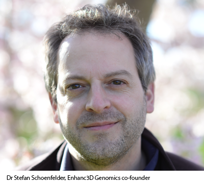 Dr Stefan Schoenfelder, Enhanc3D Genomics co-founder