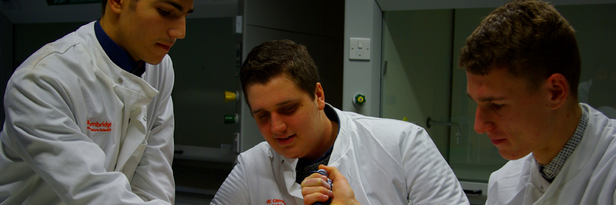 Institute delivers taste of lab research for UTC Cambridge students